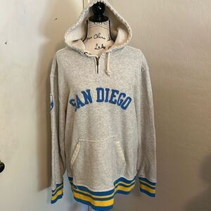 NFL San Diego Chargers Football Gray Pullover Hoodie Sweatshirt Sports SNF MNF